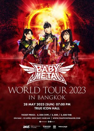 BABYMETAL WORLD TOUR 2023 IN BANGKOK