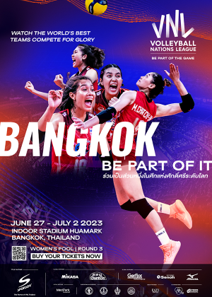 SPONSOR WOMEN'S VOLLEYBALL NATIONS LEAGUE 2023