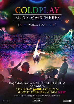 Coldplay Music Of The Spheres World Tour Bangkok