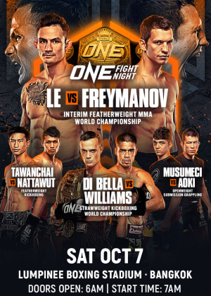 ONE Fight Night 15 : Le vs Freymanov