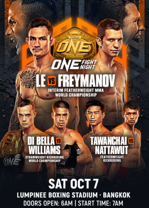 ONE Fight Night 15 : Le vs Freymanov