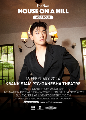 ERIC NAM HOUSE ON A HILL ASIA TOUR