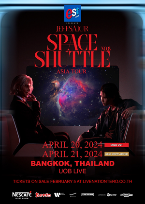 est Cola Presents JEFF SATUR: SPACE SHUTTLE NO.8 ASIA TOUR IN BANGKOK