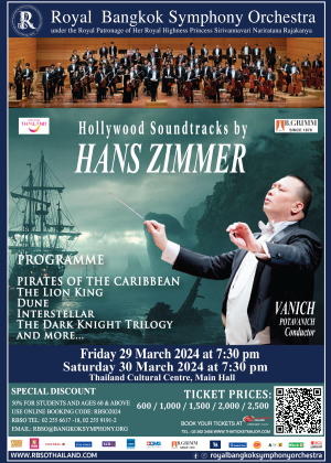 RBSO 2024 : Hollywood Soundtracks by Hans Zimmer