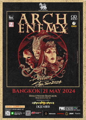 Arch Enemy Live In BangkokDeceivers Asia Tour 2024