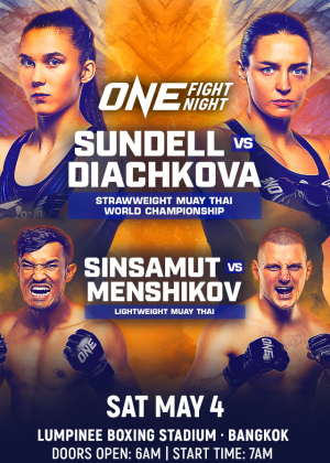 ONE Fight Night 22 : Sundell vs Diachkova