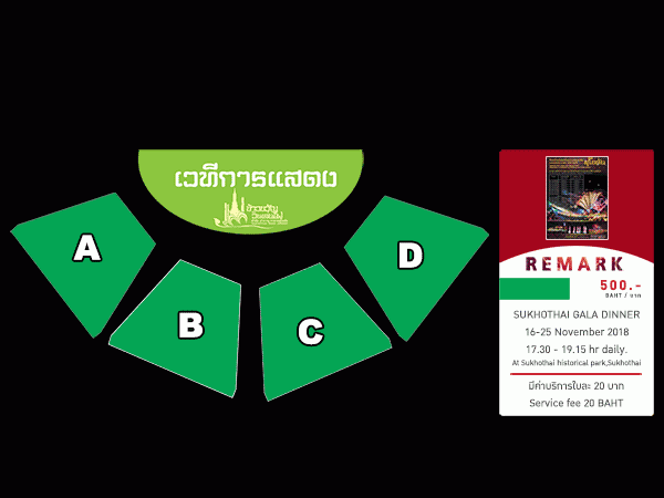 ณ. บริเวณลานหน้าวัดมหาธาตุ อุทยานประวัติศาสตร์สุโขทัย