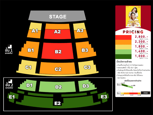 โรงละครเคแบงก์สยามพิฆเนศ ชั้น7 สยามสแควร์วัน