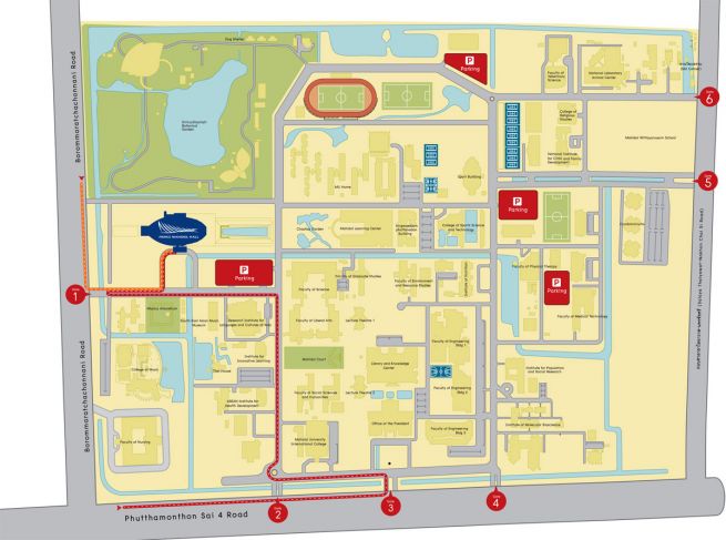 หอประชุมมหิดลสิทธาคาร มหาวิทยาลัยมหิดล ศาลายา