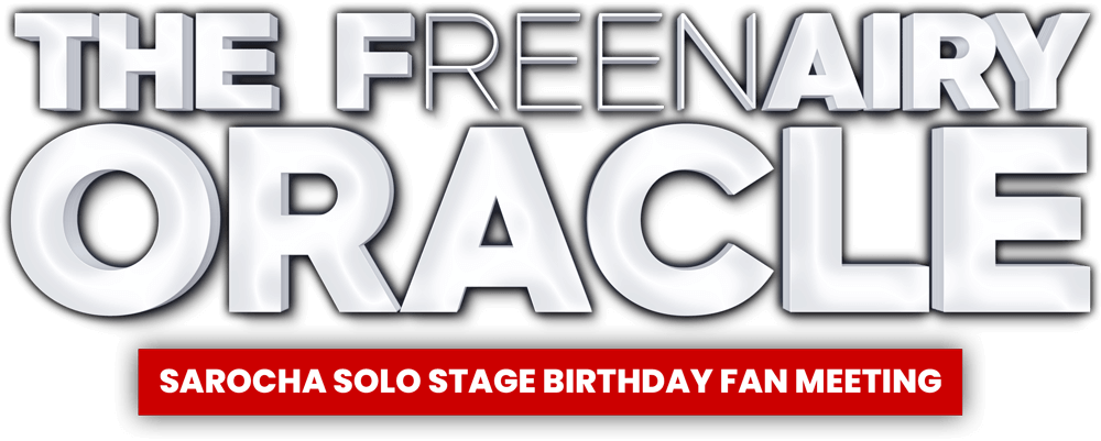 Sarocha Solo Stage Birthday Fan Meeting : The Freenairy Oracle