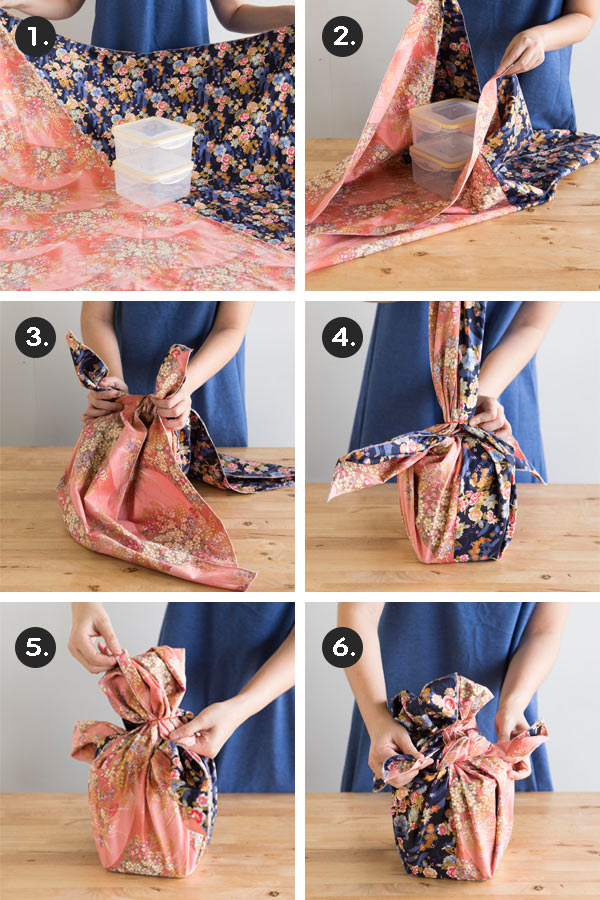 วิธีการพับผ้าแบบญี่ปุ่น