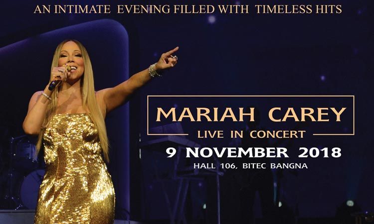 มารายห์ แครี่ พร้อมเจอแฟนเพลงชาวไทยอีกครั้ง กับคอนเสิร์ต Mariah Carey Live in Concert 2018