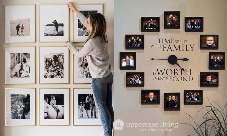 20 ไอเดียติดรูปครอบครัวไว้บนผนัง สร้างบรรยากาศให้ได้หวนคิดถึงอีกครั้ง