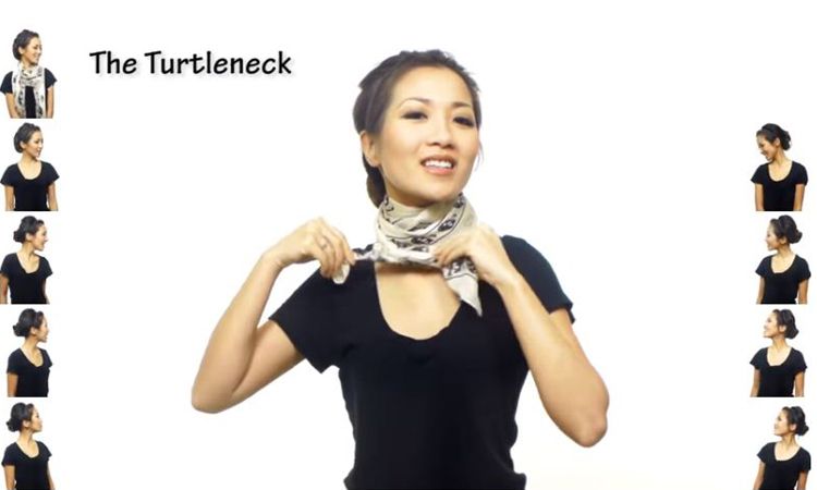 ชมคลิป สอนผูกผ้าพันคอ 25 แบบ ใน 4.5 นาที จากบล็อกเกอร์ชื่อดัง Wendy Nguyen