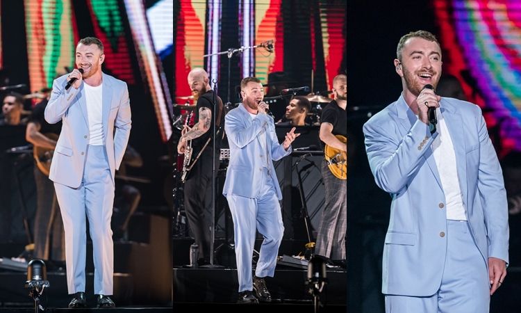ชมภาพ ฟินกันทั้งฮอลล์ คอนเสิร์ตครังแรกในไทย Sam Smith