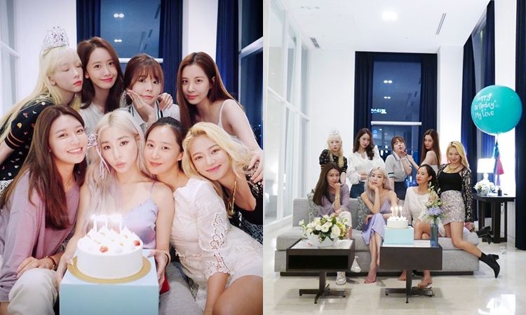 น่ารักมาก! Girls' Generation  รวมตัวฉลองวันเกิดทิฟฟานี่ #GG4EVA