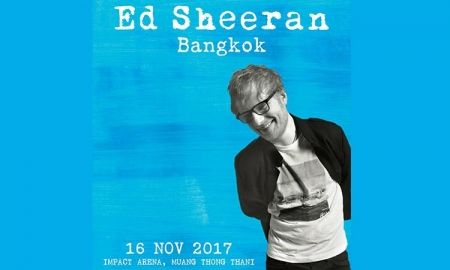 สิ้นสุดการรอคอย Ed Sheeran Live in Bangkok เจอกัน 16 พ.ย. นี้