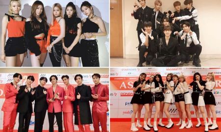 ชมภาพ ITZY, GOT7, TWICE, Stray Kids รับรางวัลในงาน 2019 Asia Artist Awards