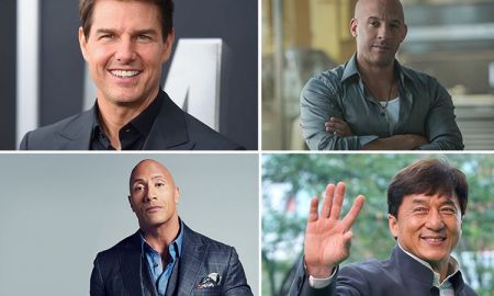10 นักแสดงชายที่ทำรายได้สูงสุดประจำปี 2017