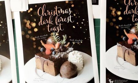 ฉลองเทศกาลคริสต์มาสกับร้าน After You ด้วยเมนูสุดพิเศษ Christmas Dark Forest Toast