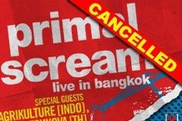 ประกาศยกเลิกคอนเสิร์ต Primal Scream Live in Bangkok