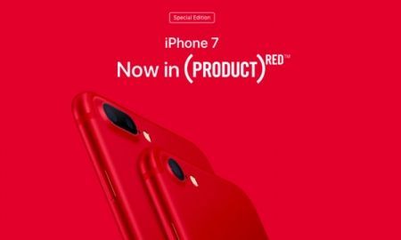 เปิดตัว iPhone 7 สีแดง (Product) RED รายได้นำไปช่วยต่อต้านโรคเอดส์